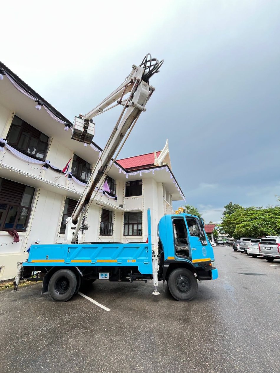 เทศบาลเมืองตราด ดูแลระบบไฟฟ้าสาธารณะ เพื่อความปลอดภัยของประชาชน